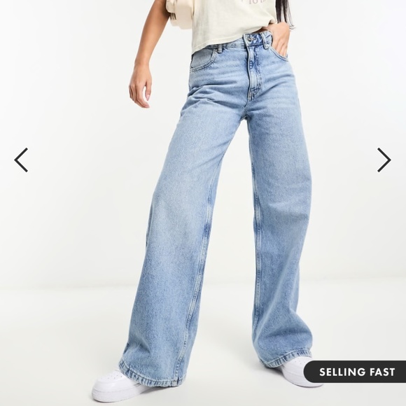 Pull&Bear Wide Leg Jeans - Picture 1 of 8